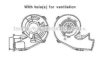 AVA QUALITY COOLING OL8644 Electric Motor, interior blower